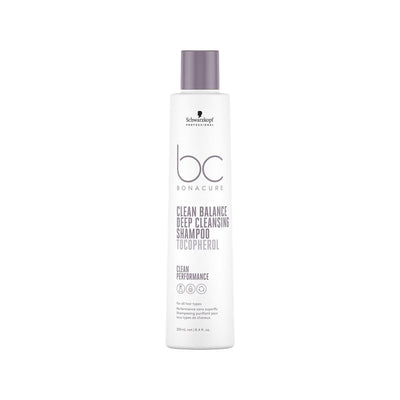Bonacure BC Clean Balancing Deep Cleansing Shampoo 250ml - Hair Care for Scalp Health