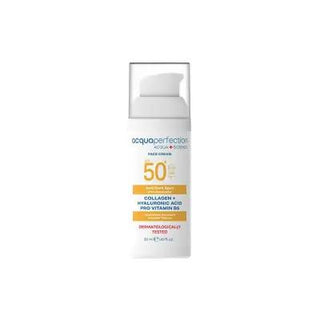 acqua perfection anti dark spot sunscreen 50ml, acqua perfection spf50 sunscreen bottle Acqua Perfection Anti Dark Spot SPF50+ Sunscreen | 50ml Acqua Perfection Anti Dark Spot SPF50+ Sunscreen - 50ml sunscreen, spf50, anti-dark-spot, skincare, acqua-perfection, daily-use, moisturizing, uv-protection, brightening, ai-generated
