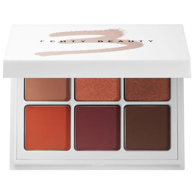 Fenty Beauty Snap Shadows: Mix & Match Eyeshadow Palette - Portable, Cruelty-Free, Shimmer, Matte & Glitter Eyeshadows f