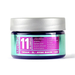 Mara Nail, Hand & Foot Care Oil (1.35 fl oz) - Strengthens, Moisturizes & Promotes Healthy Nail Growth with Natural Herbal Oils & Vitamins Mara Nail Oil: Strengthen & Moisturize | Natural Nail Care nail care oil, hand and foot oil, cuticle oil, nail strengthening oil, natural nail care, moisturizing nail oil, healthy nail growth, nail and cuticle treatment, nail oil, hand oil, foot oil, cuticle treatment, nail strengthener, natural nail care, moisturizing oil, healthy nails, nail treatment, hand treatment, 