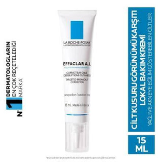 La Roche Posay Effaclar A.I Acne Treatment Serum - 15ml, Reduce Acne Scars & Redness, Hypoallergenic & Paraben-Free La Roche Posay Effaclar A.I - Acne Scar Treatment Serum Acne Treatment, La Roche Posay Effaclar A.I, Acne Scar Reduction, Hypoallergenic Skincare, Dermatologist-Tested Serum, Acne Treatment Serum, Skincare, Sensitive Skin, Anti-Acne Products, Scar Reduction, Redness Relief, Hydrating Serum, Paraben-Free, Hypoallergenic Products