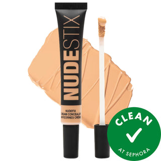 Nudefix Cream Concealer - Long-Wear, Vegan, Cruelty-Free Makeup for Natural Finish Nudefix Cream Concealer - Vegan, Long-Wear Makeup vegan concealer, long-wear cream concealer, cruelty-free makeup, natural finish concealer, sulfate-free concealer, cream concealer, makeup, face makeup, concealer, vegan makeup, cruelty-free cosmetics, eco-friendly packaging, recyclable packaging, skin-loving botanicals, super-gel technology, microbiome technology, natural finish, long-lasting coverage, suitable for sensitive 