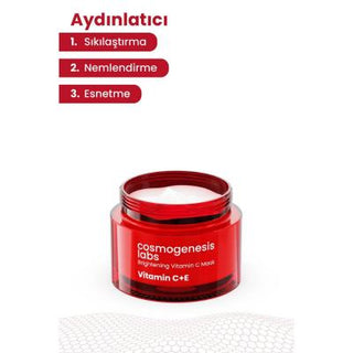 Cosmogenesis Labs Vitamin C Face Mask - Brightening & Hydrating Mask for Dull Skin, 1.69 fl oz Cosmogenesis Labs Vitamin C Face Mask for Brightening & Hydration Vitamin C Face Mask, Brightening Mask, Hydrating Face Mask, Natural Skincare, Cosmogenesis Labs, Anti-Aging Skincare, Skin Brightening, Hydrating Skincare, Avocado Oil Benefits, Niacinamide Skincare, Dull Skin Treatment, Uneven Skin Tone Solution, Glowing Skin, Radiant Complexion, Self-Care Skincare