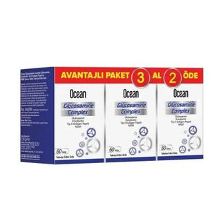 Orzax Ocean Glukozamin Kompleks - Glucosamine Complex Supplement for Joint Health Support Orzax Glukozamin Kompleks - Joint Health Support Supplement Glucosamine Complex supplement, Joint health support, Glucosamine Chondroitin MSM, Dietary supplement for joints, Joint comfort and mobility, Joint health, Dietary supplement, Glucosamine, Chondroitin, MSM, Harpagophytum Procumbens, Type 2 Collagen Peptide, Joint pain relief, Joint stiffness relief, Active lifestyle supplements