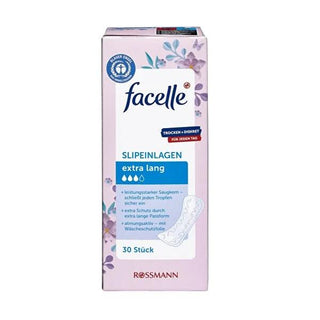 Facelle Extra Long Daily Pads for Women - Soft, Breathable, and Reliable Protection - 30 Count Facelle Daily Pads for Women - Soft & Breathable daily pads, feminine hygiene products, breathable daily liners, soft daily pads, long daily pads, women's hygiene, feminine care, daily protection, extra long daily pads, comfortable daily pads, reliable daily pads, hygiene products for women, daily liners, sanitary products
