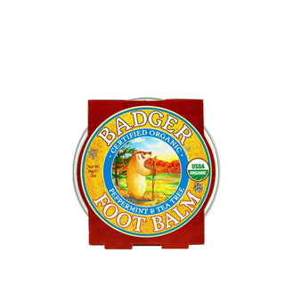 Badger Natural Foot Cream - 21g, Organic & Moisturizing for Dry, Cracked Heels Badger Natural Foot Cream - Organic & Moisturizing foot cream, Badger foot cream, natural foot cream, organic foot cream, ayak kremi, dry heel solution, natural skincare, organic skincare, travel skincare, foot moisturizer, cracked heel repair, eco-friendly cosmetics