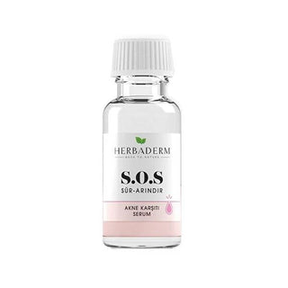 Herbaderm Acne Treatment Serum with Salicylic Acid & Sulfur - 20ml for Oily Skin Herbaderm Acne Serum with Salicylic Acid - 20ml Acne Treatment Serum, Salicylic Acid Serum, Sulfur Face Serum, Oily Skin Care, Acne Prone Skin Solution, Skincare, Herbaderm, Clear Skin, Acne Control, Sebum Regulation, Salicylic Acid, Sulfur, Zinc Oxide, Pink Calamine