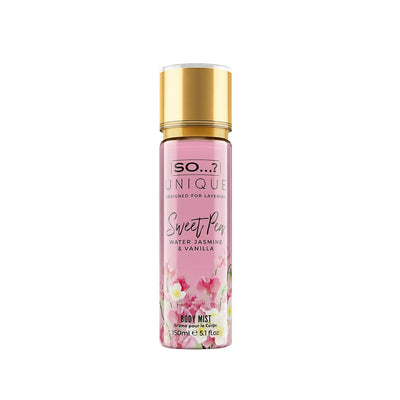 So…? SoÉ? Unique Sweet Pea Body Spray 150ml - Pleasant Fragrance for Daily Use