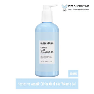 Maruderm Gentle Face Wash for Sensitive & Atopic Skin - Fragrance-Free Cleanser, SLES/SLS Free - Soothes Irritation, Hydrates & Protects - Dermatologist Recommended Maruderm: Gentle Face Wash for Sensitive Skin - Fragrance-Free sensitive skin face wash, atopic skin cleanser, fragrance-free facial cleanser, SLES SLS free cleanser, gentle face wash for sensitive skin, Maruderm face wash, hypoallergenic face wash, facial cleanser for irritated skin, plant extract cleanser, dermatologist recommended face wash, 