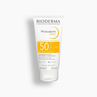 Bioderma Photoderm Spot SPF 50+ Sunscreen Cream - Anti-Spot Facial Sun Protection, Non-Greasy, SPF 50+ Bioderma Photoderm Spot SPF 50+ Sunscreen Cream Sunscreen cream, SPF 50+, Anti-spot sunscreen, Facial sun protection, Non-greasy sunscreen, Skin hyperpigmentation solution, Hyperpigmentation treatment, UV protection, Sunscreen for sensitive skin, Dermatologically tested sunscreen, Anti-aging sunscreen, Daily facial sunscreen, Bioderma Photoderm Spot