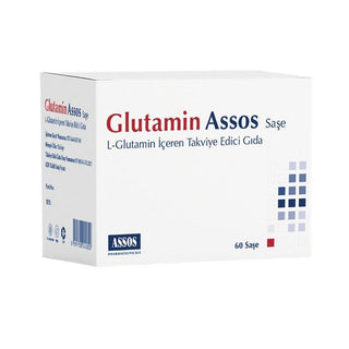 Glutamin Assos - L-Glutamine Supplement Powder for Muscle Recovery - 60 Sachets L-Glutamine Supplement for Muscle Recovery - 60 Sachets L-Glutamine supplement, Glutamine powder, Dietary supplement, Muscle recovery supplement, Amino acid supplement, Fitness enthusiasts, Muscle health, Recovery support, Health-conscious consumers, Supplement powder, 60 sachets