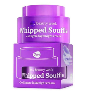 7Days My Beauty Week Anti-Aging Face Cream with Collagen - Whipped Souffle Texture, 1.69 fl oz 7Days Anti-Aging Face Cream with Collagen - 1.69 fl oz anti-aging face cream, collagen face cream, moisturizing face cream, whipped souffle face cream, anti-wrinkle cream, skincare, beauty, cosmetics, face care, anti-aging skincare, collagen skincare, moisturizing skincare, skincare routine, skincare products, beauty products, cosmetics products