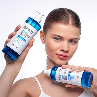 Sinoz Hydrating Facial Cleansing Gel for Dry & Sensitive Skin | Gentle Face Wash with Snow Mushroom, Babassu Oil - SLS Free, Moisturizing (13.53 fl oz) Sinoz Face Wash: Gentle Hydration for Dry, Sensitive Skin facial cleansing gel for dry skin, gentle cleanser for sensitive skin, hydrating face wash, SLS free face cleanser, natural skincare for dry skin, snow mushroom extract cleanser, babassu oil face wash, sensitive skin face wash, moisturizing facial cleanser, dry skin, sensitive skin, snow mushroom extr