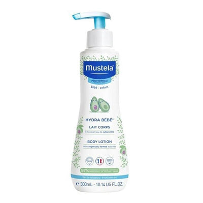 Mustela Hydra Bebe Baby Body Lotion 300ml - Gentle, Natural Moisturizer for Newborns & Babies