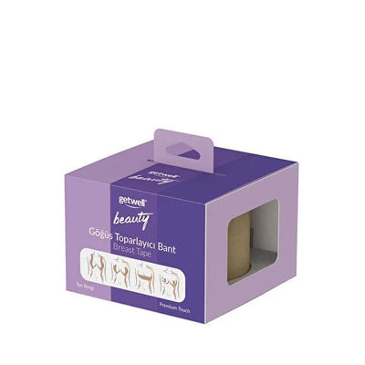 Getwell Hypoallergenic Breast Lift Tape - Boob Tape for Comfortable & Invisible Support, 1.97 inches x 177.17 inches Rol