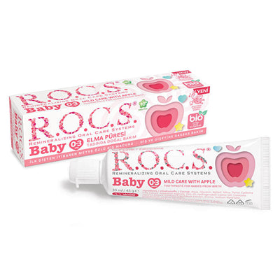 R.O.C.S. ROCS Baby 0-3 Years Toothpaste 35 ml / Apple Puree