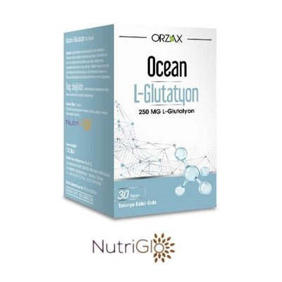 Ocean L-Glutathione 250 mg Dietary Supplement - Antioxidant Support, 30 Tablets