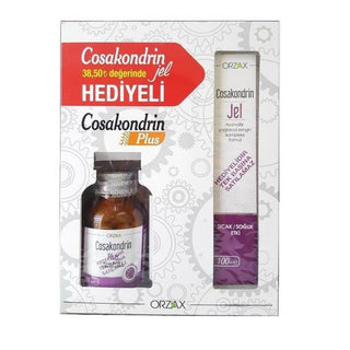 Cosakondrin Plus Joint Health Supplement - Glucosamine Chondroitin MSM Vitamin C - 60 Tablets Cosakondrin Plus Joint Health Supplement - 60 Tablets joint health supplement, glucosamine chondroitin, MSM supplement, Vitamin C supplement, undenatured type 2 collagen, dietary supplement, joint pain relief, arthritis support, cartilage health, immune system support, Cosakondrin Plus