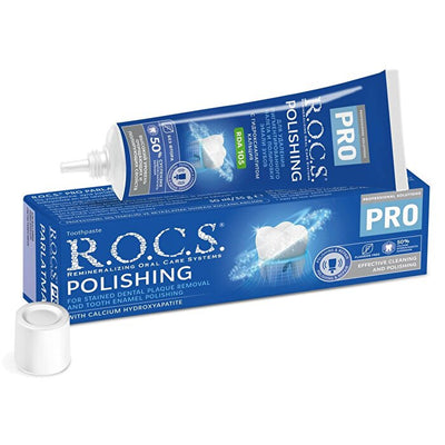 R.O.C.S. ROCS Natural Toothpaste - Sodium Fluoride | 3.4 oz Tube