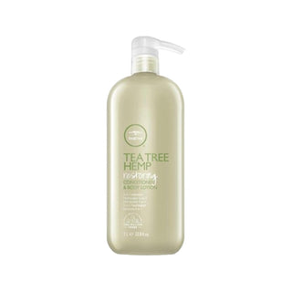 Paul Mitchell Tea Tree Hemp Restoring Hair Cream and Body Lotion - 1000ml Moisturizing Hydration for Dry Hair and Skin Paul Mitchell Tea Tree Hemp Hair & Body Lotion - 1000ml Tea Tree Hemp Restoring Hair Cream, Moisturizing Body Lotion, Paul Mitchell Hair and Body Products, Hydrating Hair and Skin Care, Large Capacity Hair and Body Lotion, Hair Moisturizer, Skin Care, Tea Tree Oil, Hemp, Multi-purpose Lotion, Hair and Body Care, Moisturizing Lotion, Restoring Hair Cream, Paul Mitchell Products