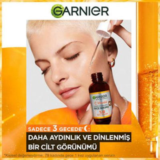 Garnier Vitamin C Serum - Anti-aging Night Serum for Brightening & Hydration, Vegan Skincare, 1.01 fl oz Garnier Vitamin C Serum - Brightening & Hydrating Night Serum Garnier Vitamin C Serum, Anti-aging Night Serum, Vegan skincare, Hyaluronic Acid face serum, Brightening serum for all skin types, Nighttime skincare, Anti-aging skincare, Cruelty-free cosmetics, Skincare for sensitive skin, Vitamin C benefits, Skin hydration, Ethical skincare products