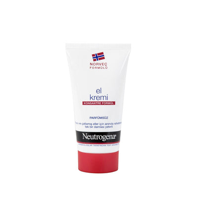 Neutrogena Fragrance-Free Hand Cream 75ml - Moisturizing & Sensitive Skin Friendly