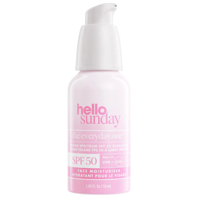 The Everyday One SPF 50 Face Sunscreen Moisturizer: Hyaluronic Acid for Anti-Aging & Broad Spectrum, Lightweight Daily P