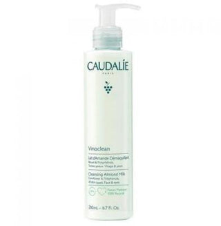 Caudalie Vinoclean: Gentle Almond Oil Makeup Removing & Facial Cleansing Milk - Soothes Sensitive Skin, Natural, Non-Comedogenic, 6.76 fl oz Caudalie Almond Cleansing Milk - Gentle Makeup Remover for Sensitive Skin makeup removing milk, almond oil cleanser, gentle face cleanser, sensitive skin cleanser, natural makeup remover, Caudalie cleanser, non-comedogenic cleanser, facial cleansing milk, cleansing milk, makeup remover, almond oil, sensitive skin, natural skincare, facial cleanser, face wash, skincare,