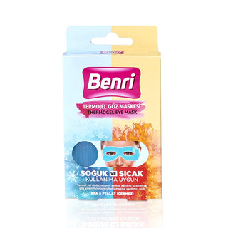 Benri Thermo Gel Eye Mask: Reusable Hot & Cold Compress for Puffy Eyes, Dark Circles & Dryness Relief Benri Thermo Gel Eye Mask: Puffy Eyes & Dark Circle Relief thermo gel eye mask, reusable eye mask, eye puffiness treatment, dark circles reducer, hot cold eye compress, eye dryness relief, gel eye mask for puffy eyes, reusable cooling eye mask, warm compress for dry eyes, eye mask, gel eye mask, hot compress, cold compress, puffy eyes, dark circles, dry eyes, eye fatigue, eye care, reusable, thermo gel, coo