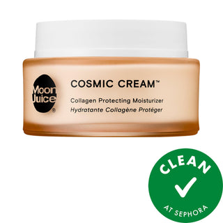 Cosmic Cream™ Collagen Protecting Moisturizer: Vegan Anti-Aging Cream for Firmness, Hydration & Fine Line Reduction Wrinkle Cream: Cosmic Cream™ Vegan Collagen Moisturizer collagen moisturizer, vegan moisturizer, cruelty-free skincare, anti-aging cream, hyaluronic acid moisturizer, natural skincare, organic facial cream, firming moisturizer, fine lines and wrinkles treatment, adaptogenic skincare, facial moisturizer, dry skin, mature skin, skincare, hydration, elasticity, firmness, wrinkles, adaptogens, bot