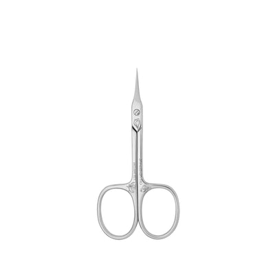 Staleks Professional Nail Cuticle Scissors - Exclusive 23 Type 2 Hooked Cuticle Trimmer for Precise Nail Care