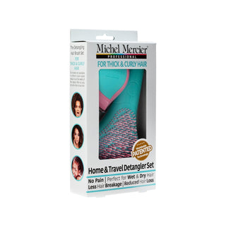 Michel Mercier Detangling Brush Set for Thick & Curly Hair - Gentle Detangling, Reduced Breakage, Easy Hair Management Michel Mercier Detangling Brush Set for Thick & Curly Hair detangling brush set, thick and curly hair care, Michel Mercier hair products, hair detangling tools, curly hair brush set, thick hair brush, curly hair care tools, hair management, detangling brush, hair brush set, hair care routine, hair styling tools