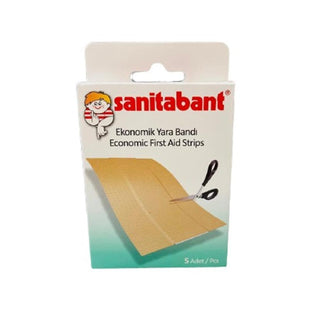 Sanitabant Large Size Band-Aids - 5 Pack, Breathable & Waterproof Wound Care for Family Use Sanitabant Large Band-Aids - Breathable & Waterproof band-aid, wound care, large band-aid, breathable band-aid, affordable band-aids, family first aid, outdoor first aid, workplace safety, Sanitabant, first aid kit, wound protection, waterproof band-aid