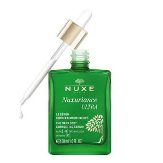 Nuxe Nuxuriance Ultra: Dark Spot Correcting Facial Serum | Even Skin Tone, Anti-Aging, Luminous Complexion | 30ml Nuxe Dark Spot Serum: Nuxuriance Ultra | Even Skin Tone, Anti-Aging dark spot correcting serum, Nuxe serum, Nuxuriance Ultra, facial serum for dark spots, skin tone evening serum, anti-aging serum, 30 ml serum, dark spot, skin tone, even complexion, anti-aging, premium skincare, facial application, serum, skincare, beauty, hyperpigmentation, radiance, luminous, brightening, face serum, face care