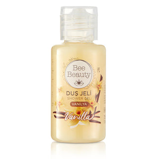 Bee Beauty Vanilla Shower Gel - 35ml Travel Size - Refreshing, Skin-Renewing Body Wash for On-The-Go Cleanse Bee Beauty Vanilla Shower Gel - Travel Size Cleansing Body Wash vanilla shower gel, travel size shower gel, small shower gel, vanilla scented body wash, 35 ml shower gel, mini shower gel for travel, refreshing shower gel, skincare shower gel, vanilla body wash, travel shower gel, mini body wash, travel toiletries, vanilla scent, cleansing shower gel, refreshing body wash, skin renewing, travel size, 