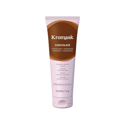 Inebrya Chocolate Hair Care Mask - Nourishing, Color Toning, 8.45 fl oz