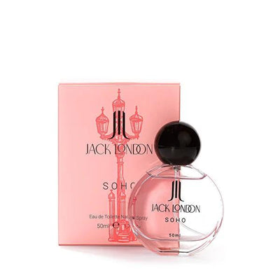 Jack London Soho: Exquisite Women's EDT - Floral Fragrance with Lilac, Iris & Powdery Musk - Romantic & Feminine, 50 ml