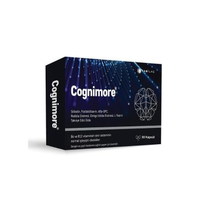 Cognimore Cognitive Support Supplement - Enhances Memory & Mental Clarity, 30 Capsules