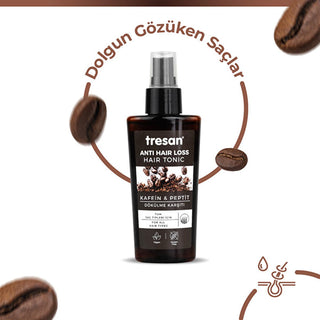Tresan Caffeine & Peptide Anti-Hair Loss Hair Tonic for Nourished, Thicker Hair - 4.23 fl oz Tresan Anti-Hair Loss Hair Tonic with Caffeine & Peptide Hair Tonic, Anti-Hair Loss, Caffeine Hair Care, Peptide Hair Treatment, Daily Hair Nourishment, Hair Loss Solution, Hair Strengthening, Hair Growth, Hair Health, Hair Care, Tresan, Hair Products, Beauty, Personal Care