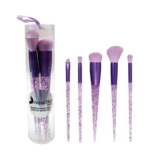 Nascita 5-Piece Makeup Brush Set - Professional Cosmetic Brushes for Foundation, Blush, Eyeshadow & Eyeliner Nascita 5-Piece Makeup Brush Set - Precision Cosmetic Brushes makeup brush set, 5-piece makeup brushes, cosmetic brushes, professional makeup brushes, beauty tools, makeup accessories, Nascita, beauty essentials, makeup kit, brush set, cosmetics, beauty products
