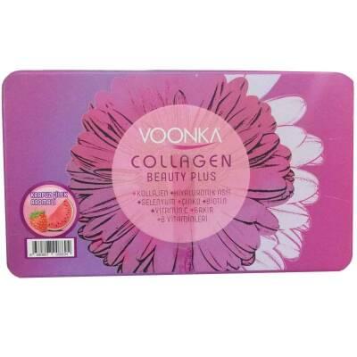 Voonka Collagen Beauty Plus: Anti-Aging Collagen Supplement for Radiant Skin, Strong Hair & Nails - Hyaluronic Acid, Bio