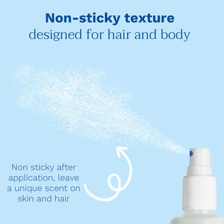 Mustela Natural Body Spray & Hair Styler with Organic Chamomile - Refreshing, 98% Natural Ingredients, Gentle on Skin
