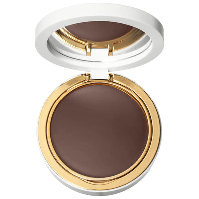 Crème Cr�me to Powder Skin Foundation: Medium Coverage, Natural Matte Finish, Vegan & Cruelty-Free - Reduce Hyperpigment