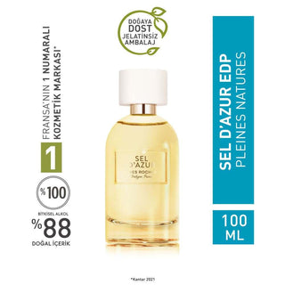Sel D'Azur Pleines Natures EDP - Refreshing Mediterranean Citrus Perfume for Nature Lovers Sel D'Azur EDP - Mediterranean Citrus Perfume Sel D Azur EDP, Pleines Natures perfume, Mediterranean fragrance, Citrus perfume, Woody scent, Long-lasting perfume, Eau de Parfum, Greyfruit scent, Cedar wood fragrance, Perfume for women, Perfume for men, Unisex fragrance, Citrus fragrance, Mediterranean scent, Refreshing perfume, Nature-inspired perfume