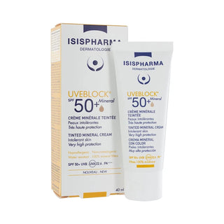 Isis Pharma Uveblock Mineral Colored Sunscreen SPF50+ 40ml