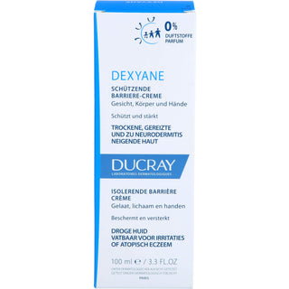 Ducray Dexyane Barrier Cream for Face, Body and Hands 100ml