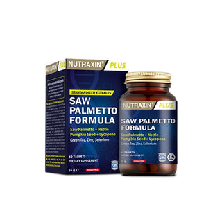Nutraxin Saw Palmetto Formula 60 Tablets - Prostate Health & Antioxidant Support Supplement Nutraxin Saw Palmetto Formula - Prostate Health Supplement dietary supplement, Saw Palmetto, prostate health, male health supplement, antioxidant support, natural prostate support, urinary health, men's health, health supplement, Nutraxin, prostate health support, antioxidant benefits, immune system support