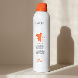 Babe Children's Sunscreen Spray SPF 50+ for Kids - Waterproof, Moisturizing, Pediatric Sun Protection