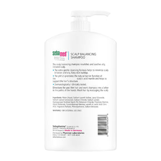 Sebamed Repair Shampoo 400ml - Gentle, pH Balanced Repair for Damaged Hair