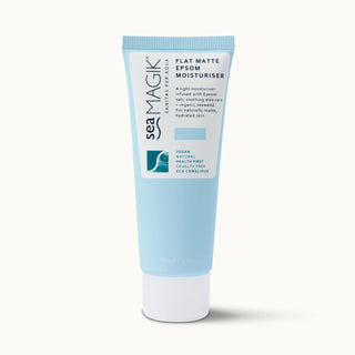 Dead Sea Spa Magik Flat Matte Epsom Moisturiser - Natural Skincare for Oily Skin, 75ml